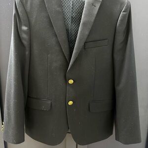 Ralph Lauren Blue Blazer with Gold Buttons
